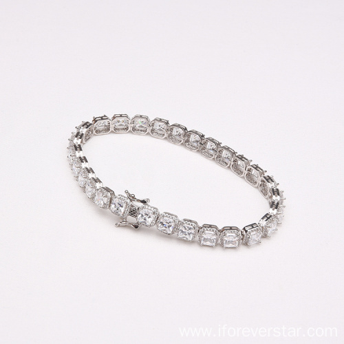 Jewelry 925 Sterling Silver Tennis Bracelet